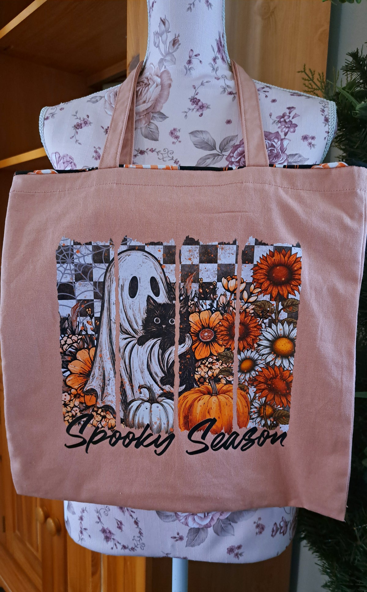 Spooky Season Cotton Tote bag