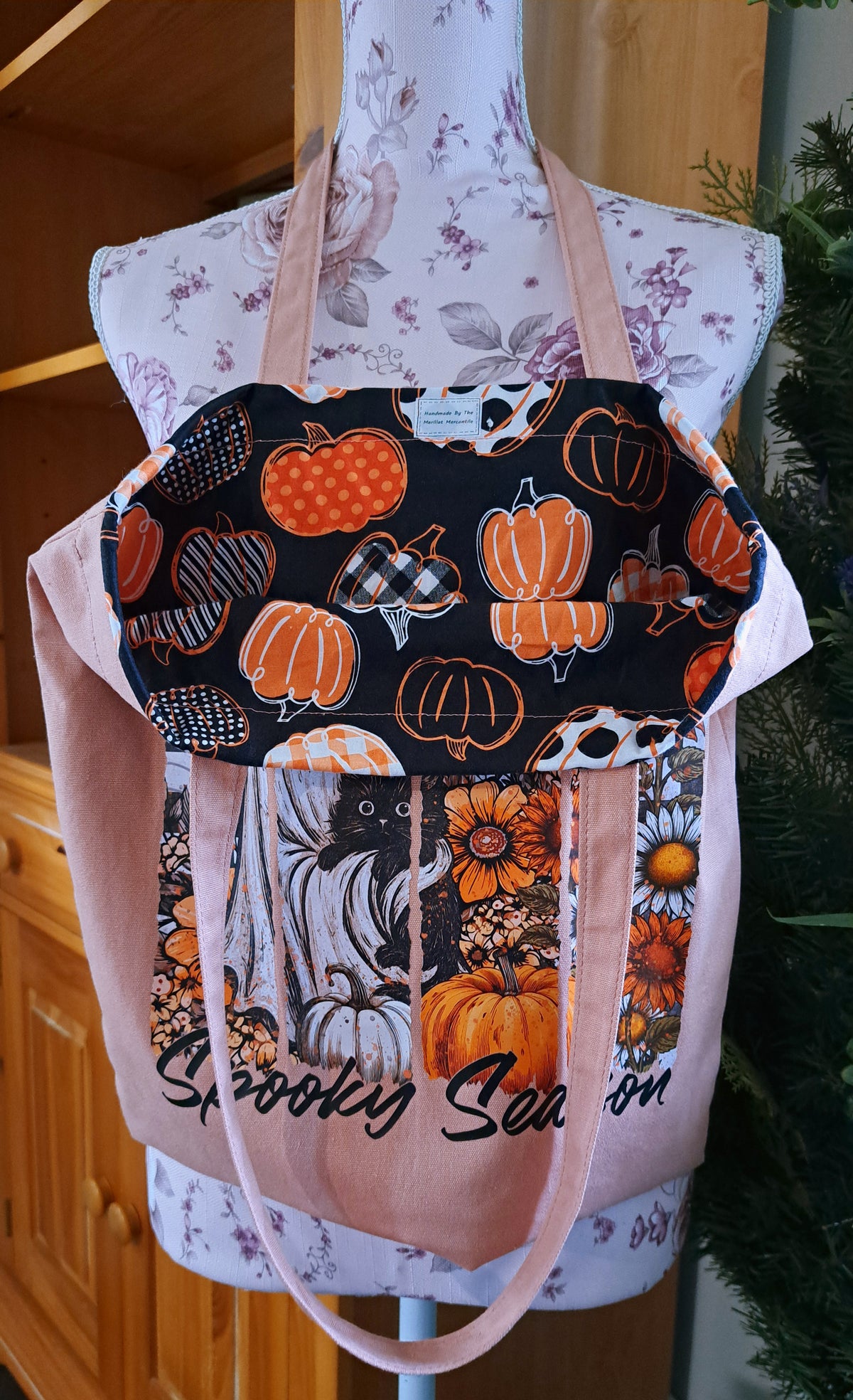 Spooky Season Cotton Tote bag
