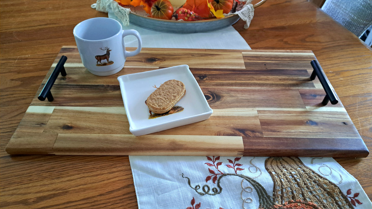 Acacia Wood Serving Tray (Rectangle)