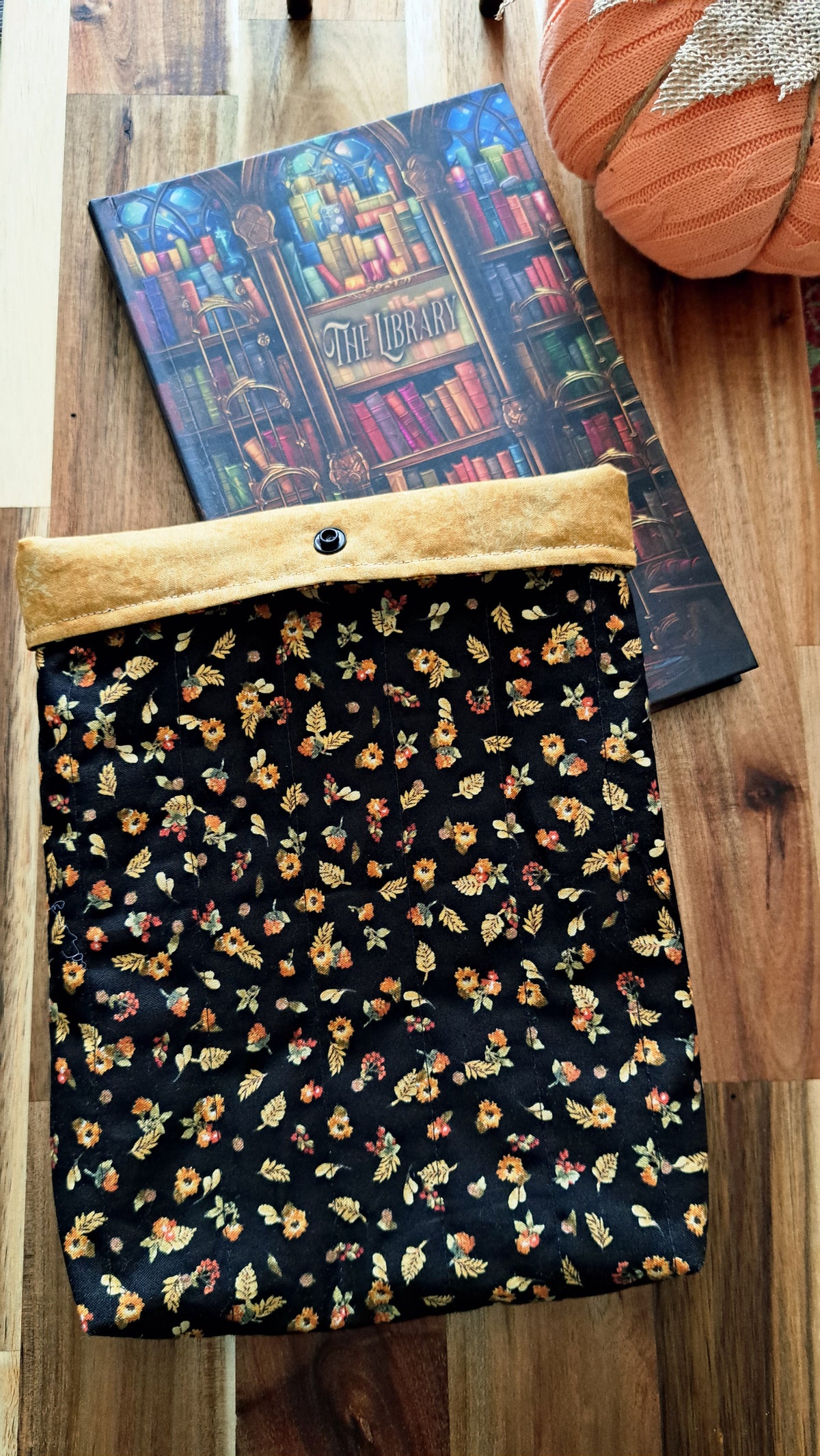 Kindle-Book-Tablet Pouch - Autumn Floral