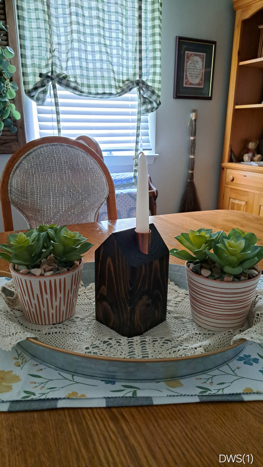 Copper Chimney Candle Cottage Dark Walnut DWS1