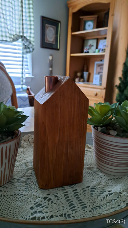 Copper Chimney Candle Cottage Traditional Cherry TCS4
