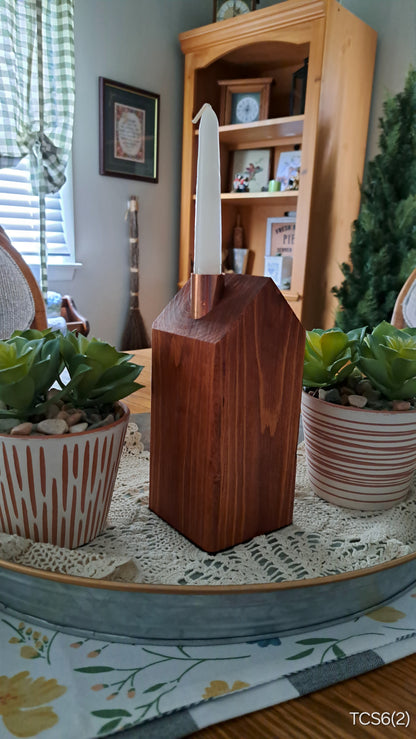 Copper Chimney Candle Cottage Traditional Cherry TCS6