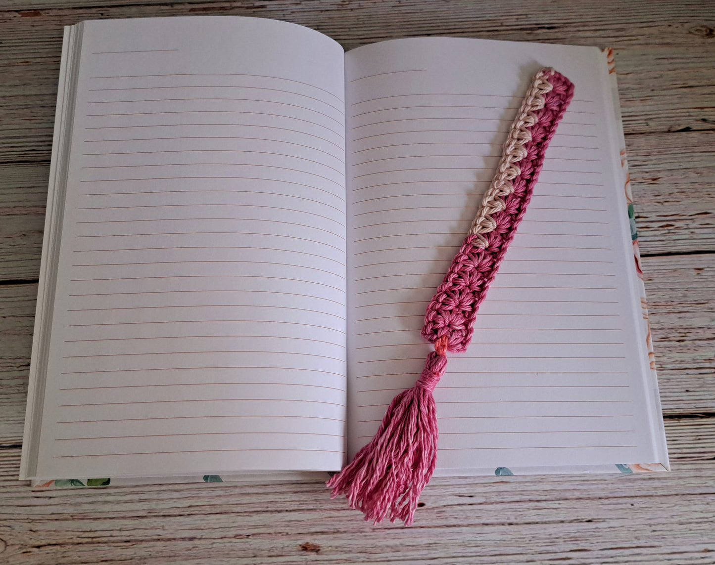 Crochet Berry Jam Bookmark