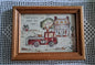 Primitive Framed Art-Firefighters Can Take The Heat
