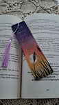 Metal Sunset Bookmark Scripture John 1:1