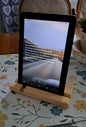 Wood Phone & Tablet Holder Natural