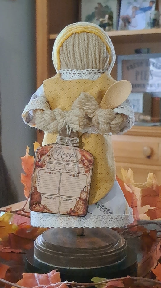 Handmade Yarn Doll Vera