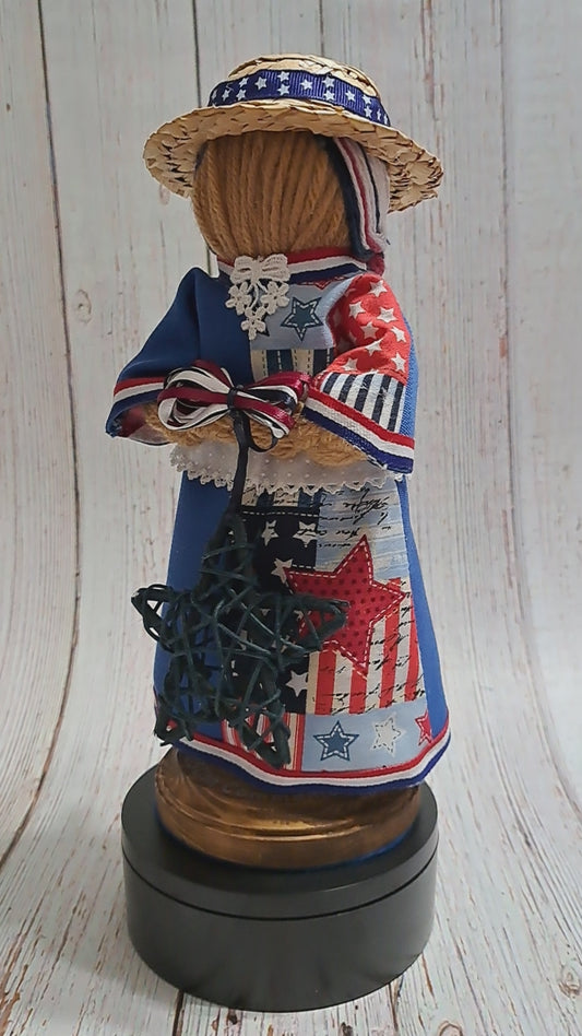 Handmade Yarn Doll Glory