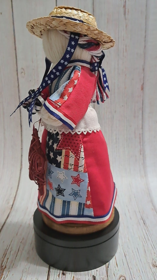 Handmade Yarn Doll Faith