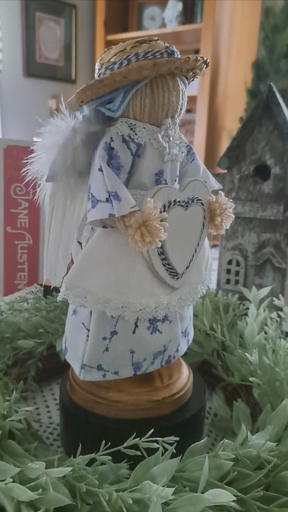 Homemade Yarn Doll Angel Jessica