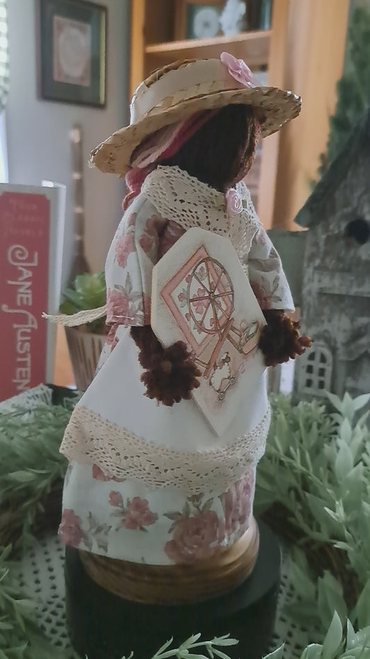 Handmade Yarn Doll Mary