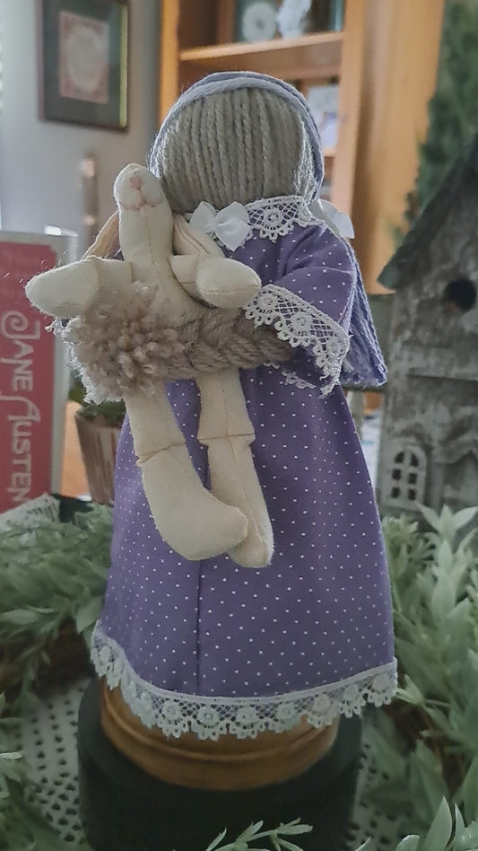 Handmade Yarn Doll Georgiana