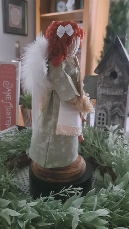 Handmade Yarn Doll Angel Holly