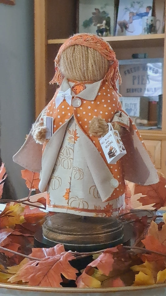 Handmade Yarn Doll Emberly