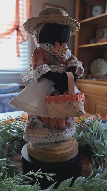 Maple with Basket Figure