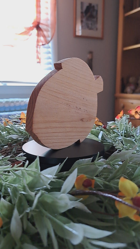 Reclaimed Cedar Wood Acorn
