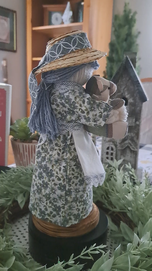 Handmade Yarn Doll Elizabeth