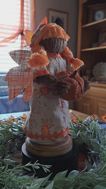 Marigold the Pumpkin Autumn Fairy