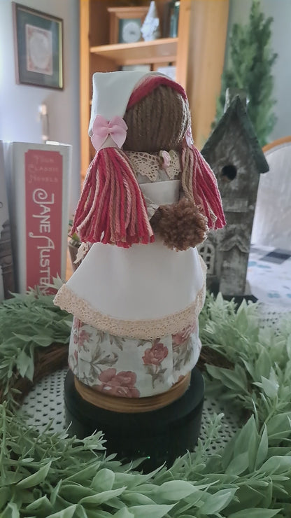 Handmade Yarn Doll Lizzy