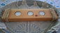 Triple Tea Light Candle Holder Spring Oak