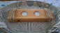 Double Tea Light Candle Holder Spring Oak